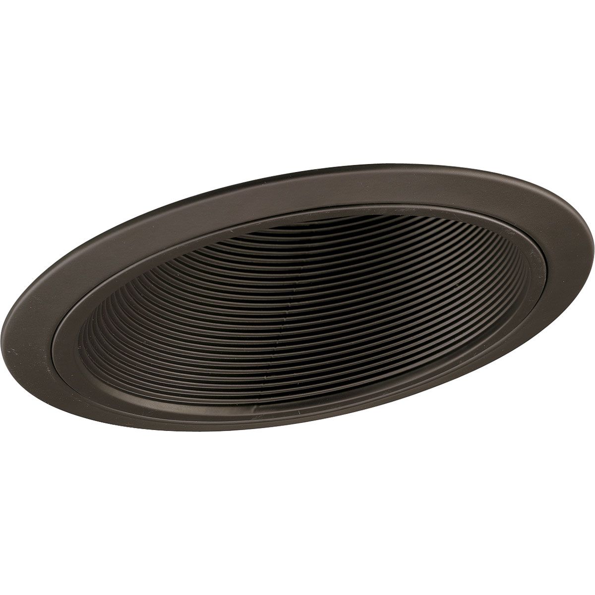 PROGRESS LIGHTING P8004-20 Antique Bronze 6" Sloped Ceiling Baffle Trim for 6" Housing (P645)