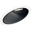 PROGRESS LIGHTING P8004-31 Black 6" Sloped Ceiling Baffle Trim for 6" Housing (P645)