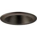 PROGRESS LIGHTING P8044-20 Antique Bronze 4" Step Baffle Trim for 4" Housing (P830/P831/P832)