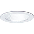 PROGRESS LIGHTING P8044-28 White 4" Step Baffle Trim for 4" Housing (P830/P831/P832)