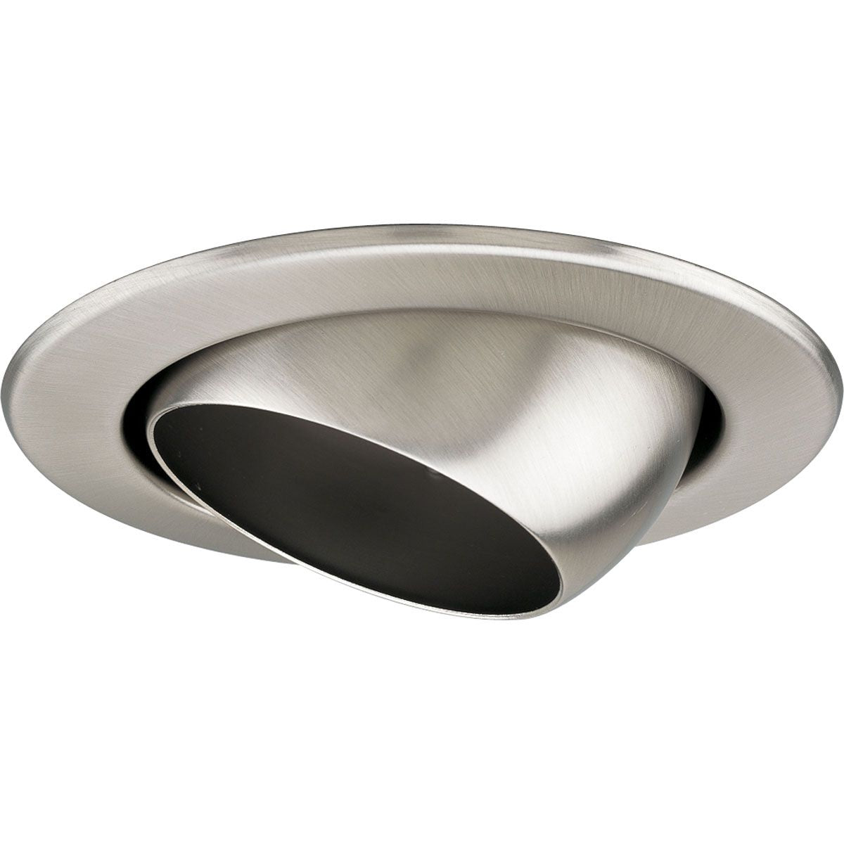 PROGRESS LIGHTING P8046-09 Brushed Nickel 4" Eyeball Trim for 4" Housing (P830/P831/P832)