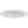 PROGRESS LIGHTING P806002-028 Satin White 6" Satin White Recessed Splay Baffle Trim for 6" Housing (P806N series)