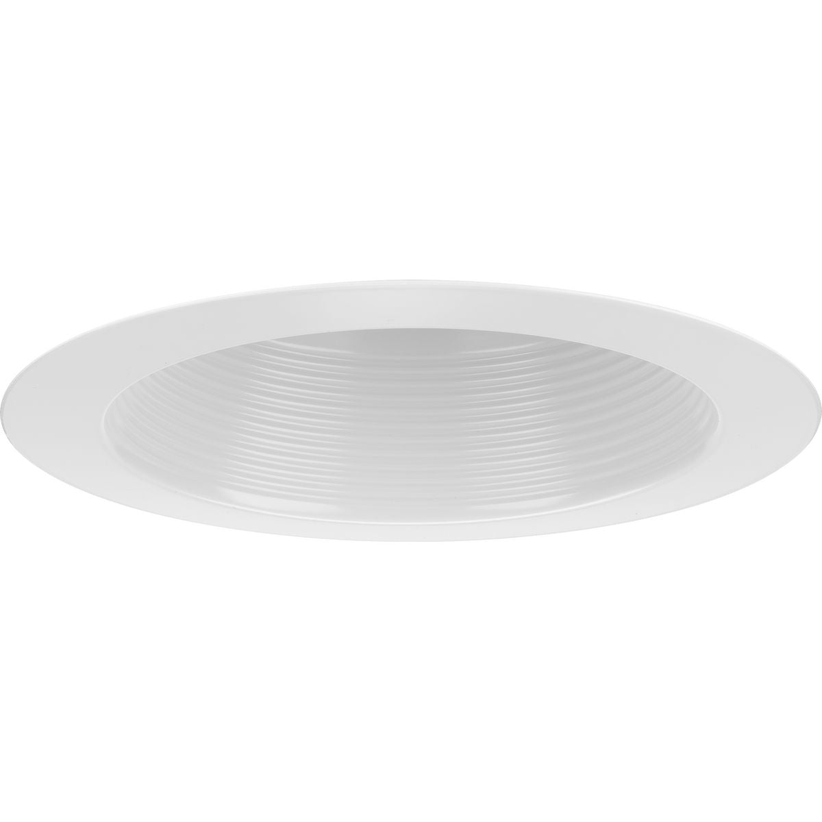PROGRESS LIGHTING P806002-028 Satin White 6" Satin White Recessed Splay Baffle Trim for 6" Housing (P806N series)