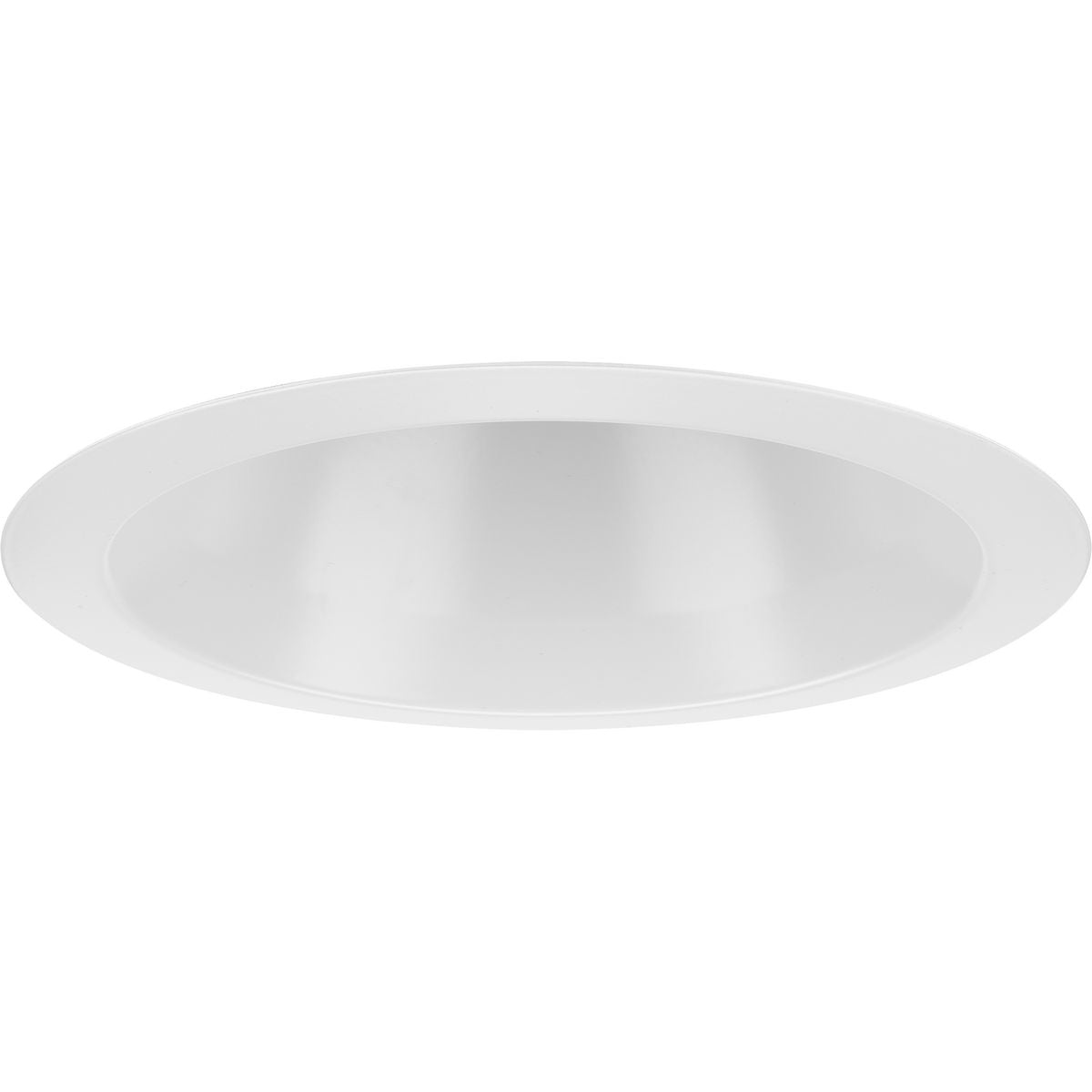 PROGRESS LIGHTING P806007-028 Satin White 6" Satin White Recessed Open Trim for 6" Shallow Housing (P806S Series)