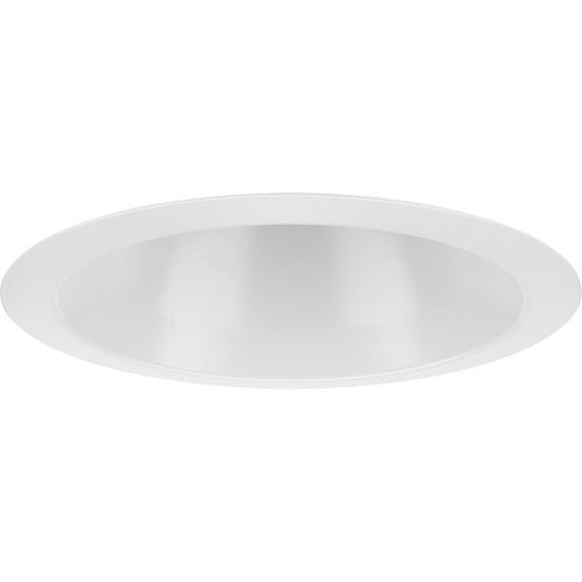 PROGRESS LIGHTING P806007-028 Satin White 6" Satin White Recessed Open Trim for 6" Shallow Housing (P806S Series)
