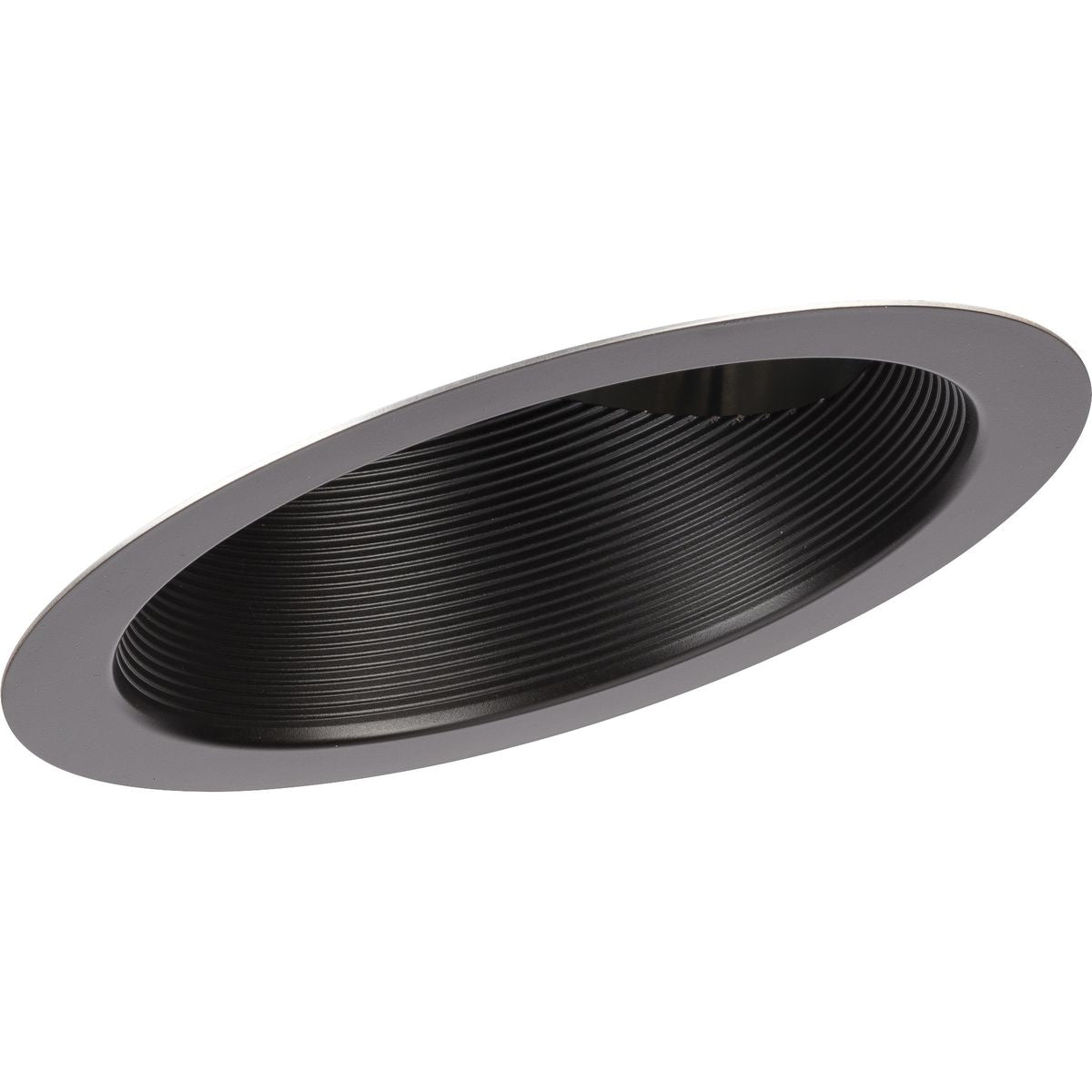 PROGRESS LIGHTING P806008-020 Antique Bronze 6" Antique Bronze Recessed Sloped Ceiling Step Baffle Trim for 6" Housing (P605A Series)
