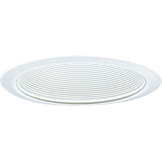 PROGRESS LIGHTING P8063-28 White 6" Step Baffle Trim for 6" Shallow Housing (P86/P186)