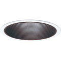 PROGRESS LIGHTING P8066-31 Black 6" Step Baffle Trim for 6" Housing (P87/P187/P83/P88/P821/P62)