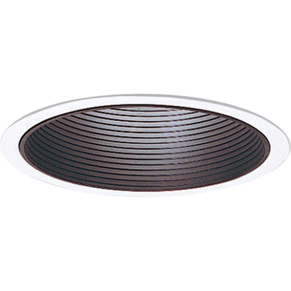 PROGRESS LIGHTING P8066-31 Black 6" Step Baffle Trim for 6" Housing (P87/P187/P83/P88/P821/P62)