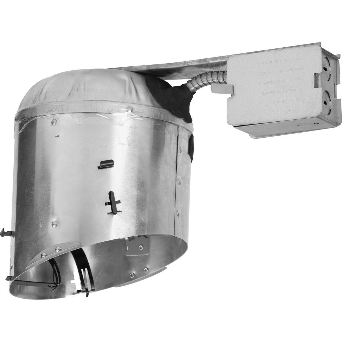 PROGRESS LIGHTING P806A-R-MD-AT Unfinished 6" Recessed Slope Ceiling Remodel Non-IC Housing