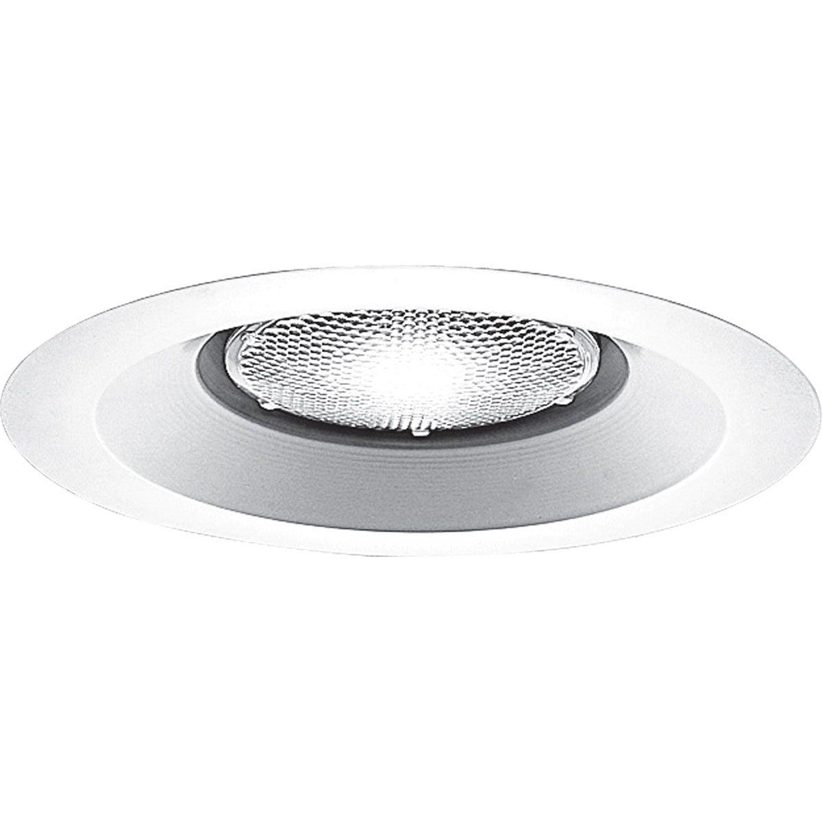 PROGRESS LIGHTING P8072WL-28 White 6" Open Shower Trim for 6" Housing (P87/P187/P83/P88/P821/P62)