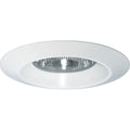 PROGRESS LIGHTING P8074WL-28 White 6" Open Shower Trim for 6" Housing (P87/P187/P83/P88/P821/P62)