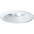 PROGRESS LIGHTING P8075-28 White 6" Long Neck Baffle Trim for 6" Housing (P87/P187/P83/P88/P821/P62)