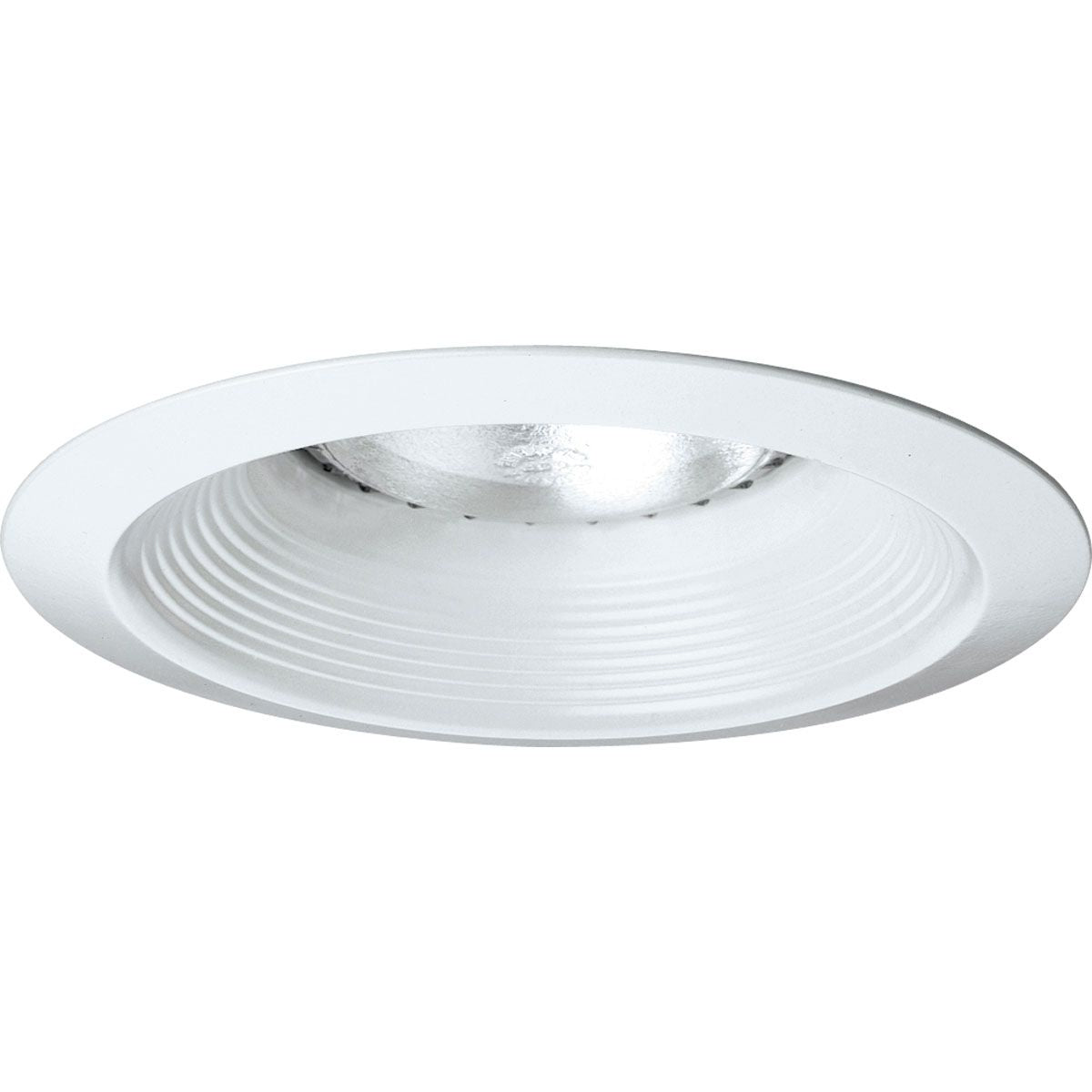 PROGRESS LIGHTING P8075-28 White 6" Long Neck Baffle Trim for 6" Housing (P87/P187/P83/P88/P821/P62)