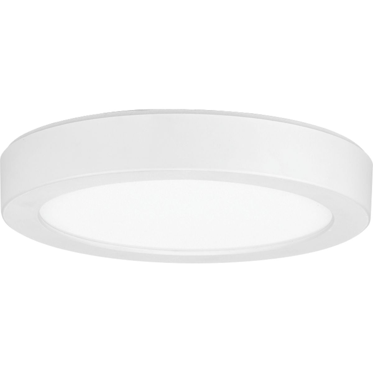 PROGRESS LIGHTING P810015-030-30 White Everlume Collection 7" Edgelit LED Surface Mount
