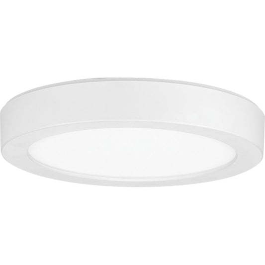 PROGRESS LIGHTING P810015-030-30 White Everlume Collection 7" Edgelit LED Surface Mount
