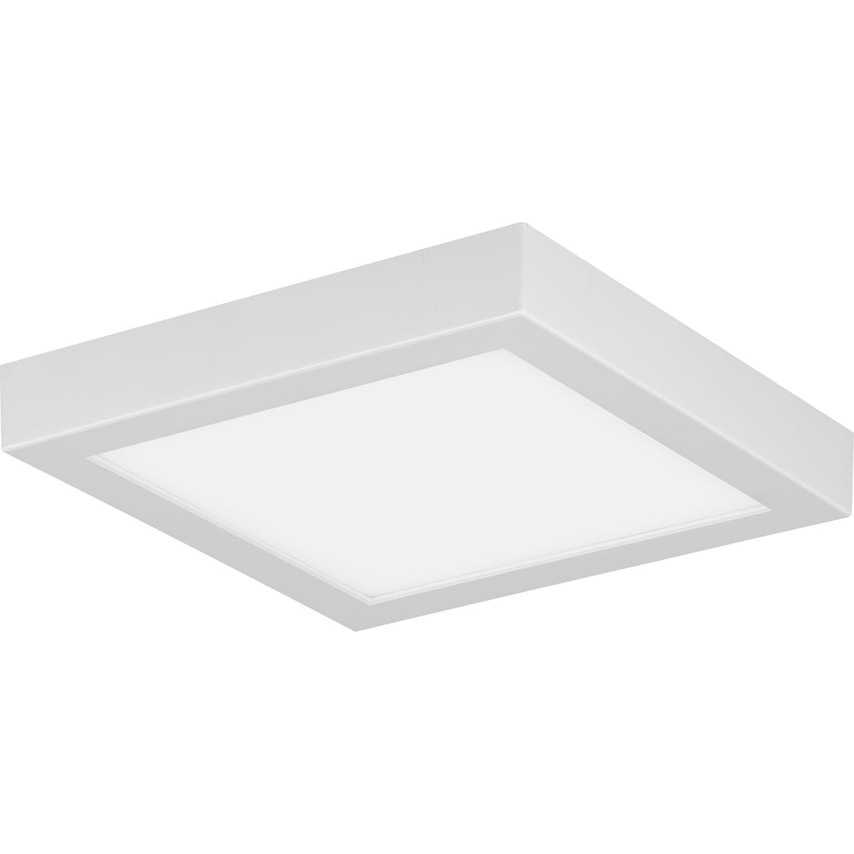 PROGRESS LIGHTING P810019-030-30 White Everlume Collection White 7" Edgelit Square