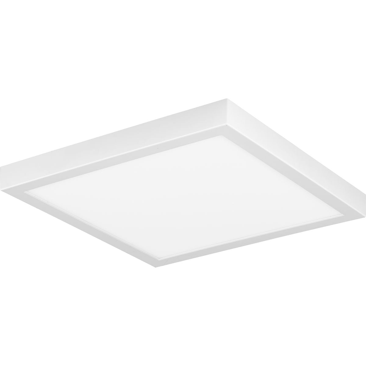 PROGRESS LIGHTING P810020-030-30 White Everlume Collection White 11" Edgelit Square
