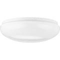 PROGRESS LIGHTING P810025-030-30 White Linear LED Cloud One-Light 11" Flush Mount