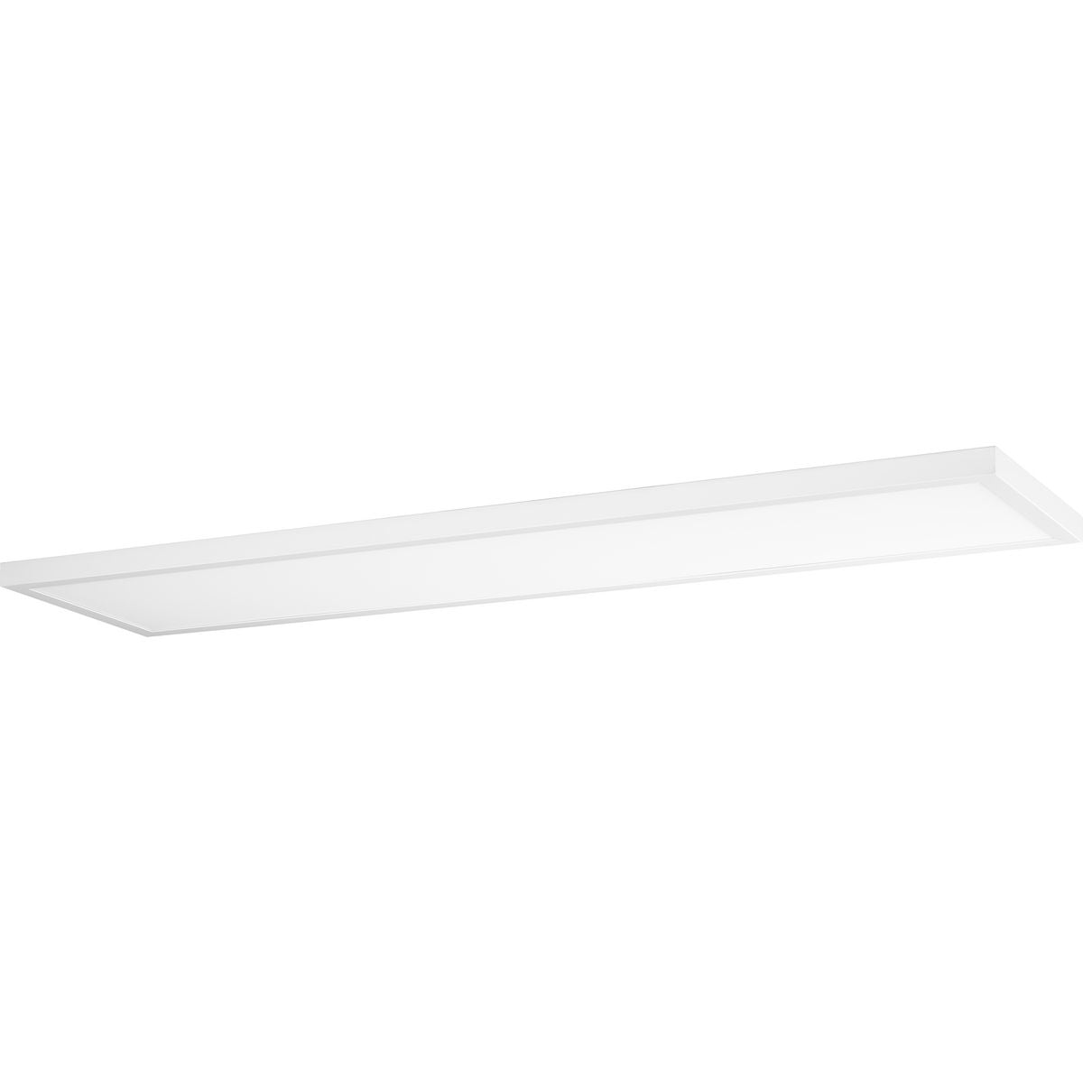 PROGRESS LIGHTING P810033-028-30 Satin White Everlume LED 48-inch Satin White Modern Style Linear Ceiling Panel Light
