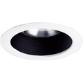 PROGRESS LIGHTING P8175-31 Black 5" Step Baffle Trim for 5" Recessed Housing (P85/P185/P84/P184)