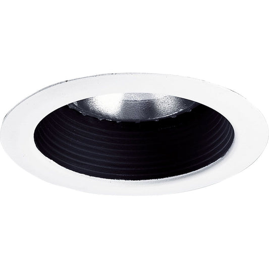 PROGRESS LIGHTING P8175-31 Black 5" Step Baffle Trim for 5" Recessed Housing (P85/P185/P84/P184)