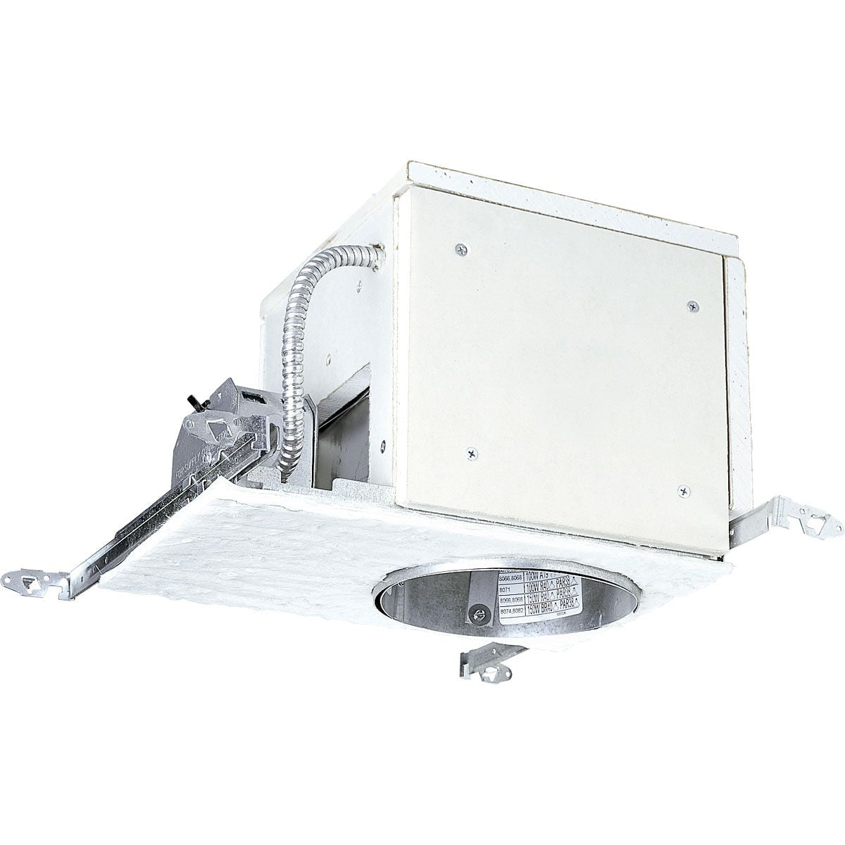 PROGRESS LIGHTING P821-FBFC Unfinished 6" Incandescent Firebox Air-Tight Housing