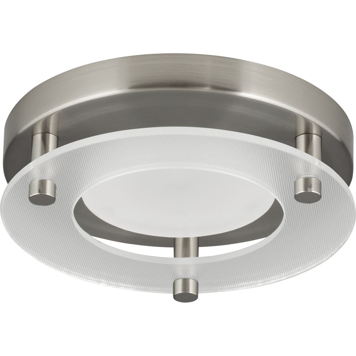 PROGRESS LIGHTING P8247-09-30K Brushed Nickel 5-1/2" Round LED Surface Mount
