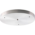 PROGRESS LIGHTING P8403-09 Brushed Nickel Canopy Kit 15-1/2" Round for Up to 3 Pendants