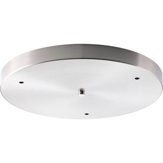 PROGRESS LIGHTING P8403-09 Brushed Nickel Canopy Kit 15-1/2" Round for Up to 3 Pendants