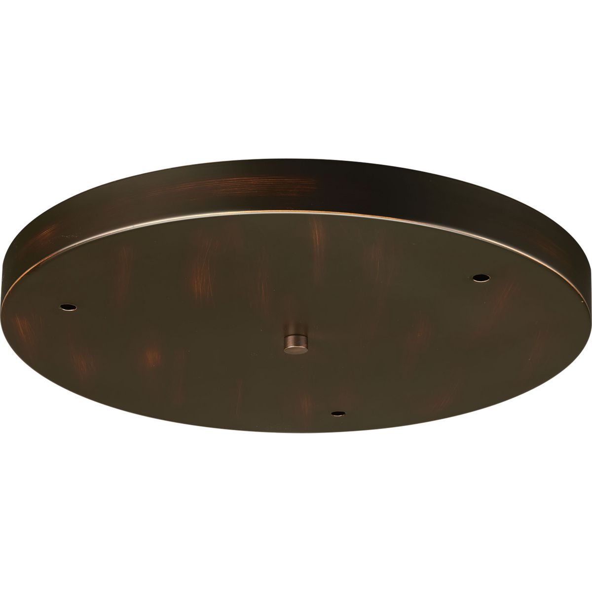 PROGRESS LIGHTING P8403-20 Antique Bronze Canopy Kit 15-1/2" Round for Up to 3 Pendants