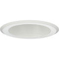 PROGRESS LIGHTING P8475-28 Satin White 5" Shallow Baffle Trim for 5" housing (P1841-ICAT/P851-ICAT)