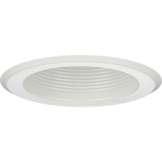 PROGRESS LIGHTING P8475-28 Satin White 5" Shallow Baffle Trim for 5" housing (P1841-ICAT/P851-ICAT)