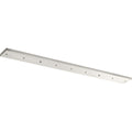 PROGRESS LIGHTING P860004-009 Brushed Nickel Canopy Kit 60" Length for Up to 5 Pendants