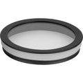 PROGRESS LIGHTING P860045-031 Black Cylinder Lens Collection Black 5-Inch Round Cylinder Cover