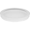 PROGRESS LIGHTING P860046-030 White Cylinder Lens Collection White 6-Inch Round Cylinder Cover