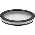 PROGRESS LIGHTING P860046-031 Black Cylinder Lens Collection Black 6-Inch Round Cylinder Cover