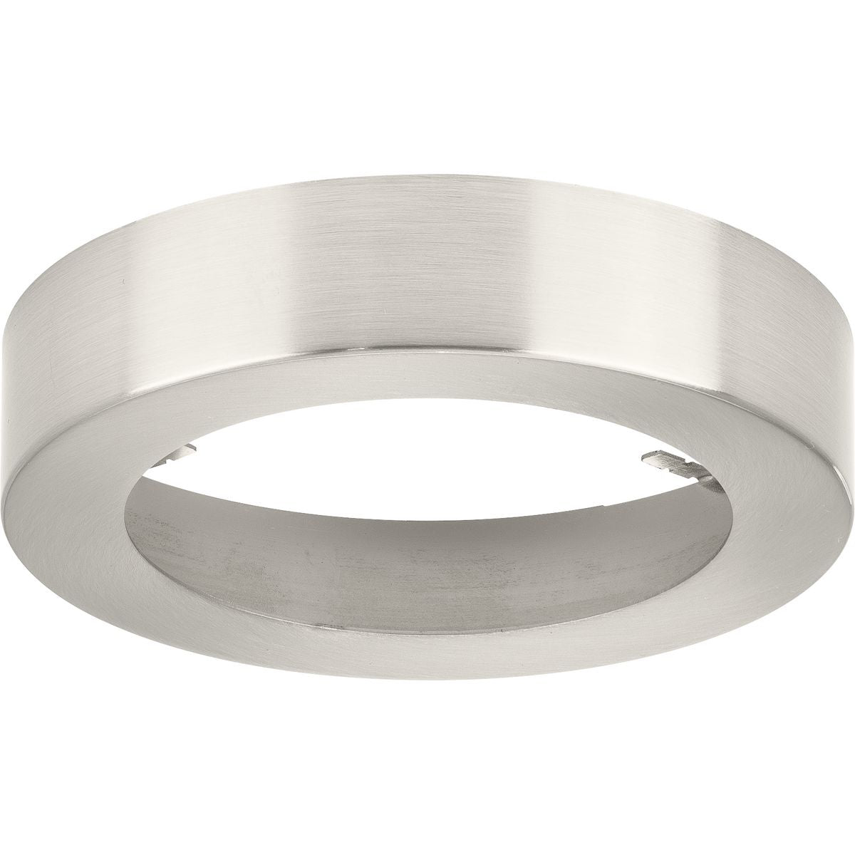 PROGRESS LIGHTING P860048-009 Brushed Nickel Everlume Collection Brushed Nickel 5" Edgelit Round Trim Ring