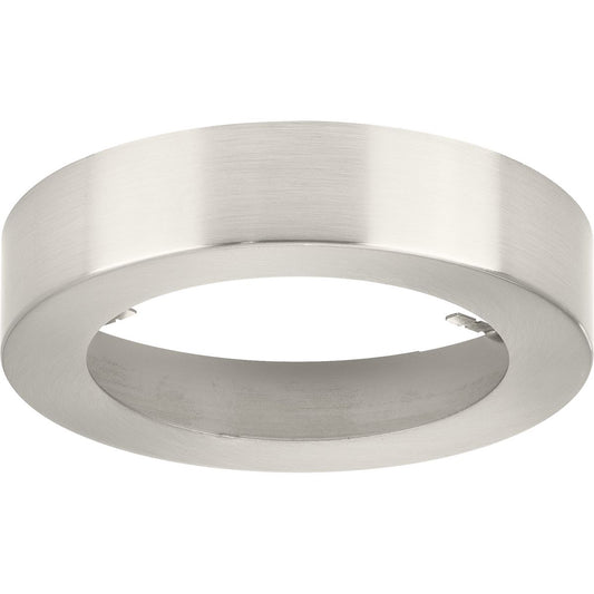PROGRESS LIGHTING P860048-009 Brushed Nickel Everlume Collection Brushed Nickel 5" Edgelit Round Trim Ring