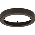 PROGRESS LIGHTING P860049-020 Antique Bronze Everlume Collection Antique Bronze 7" Edgelit Round Trim Ring