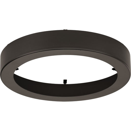 PROGRESS LIGHTING P860049-020 Antique Bronze Everlume Collection Antique Bronze 7" Edgelit Round Trim Ring