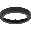 PROGRESS LIGHTING P860049-031 Black Everlume Collection Black 7" Edgelit Round Trim Ring