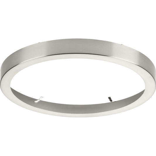 PROGRESS LIGHTING P860050-009 Brushed Nickel Everlume Collection Brushed Nickel 11" Edgelit Round Trim Ring