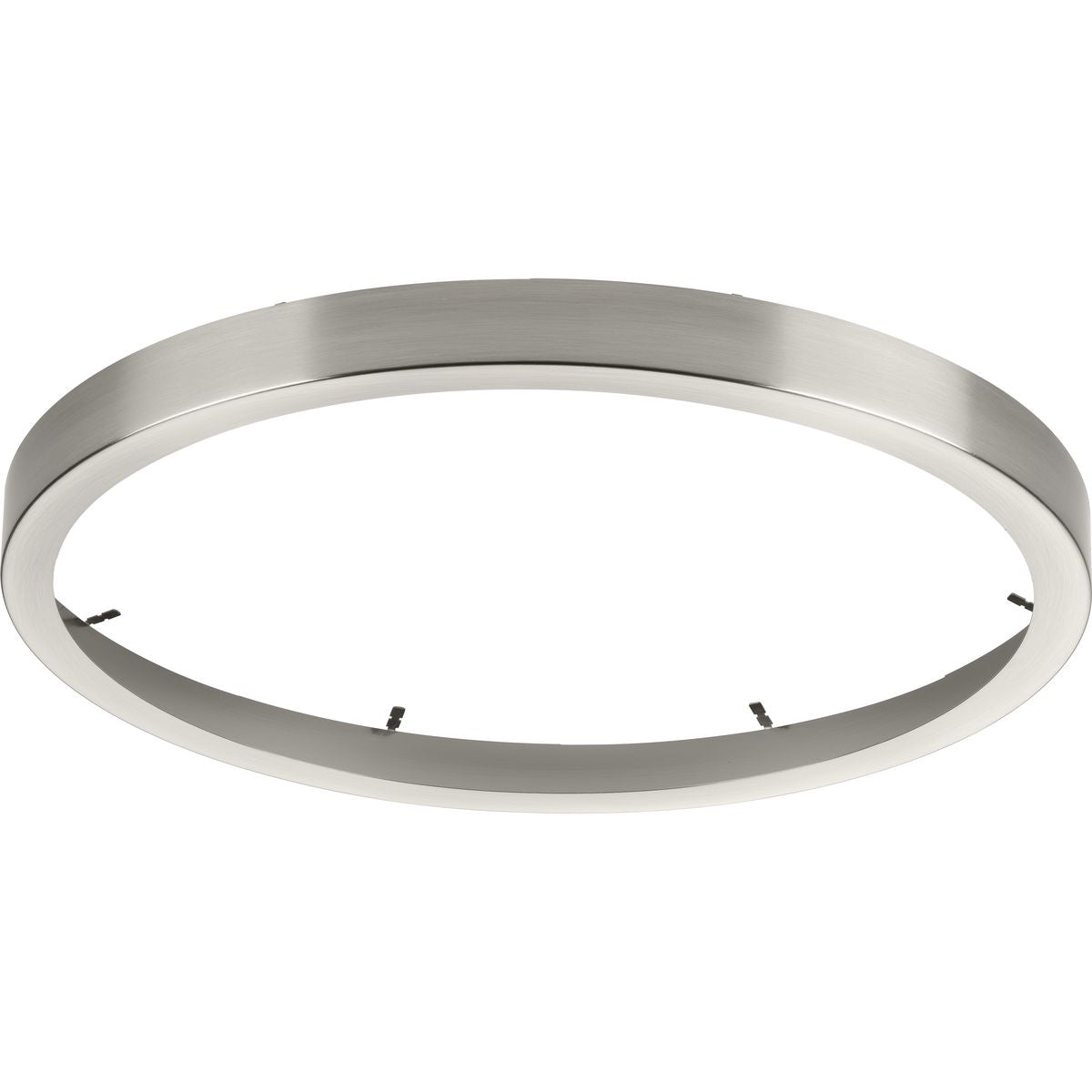 PROGRESS LIGHTING P860051-009 Brushed Nickel Everlume Collection Brushed Nickel 14" Edgelit Round Trim Ring