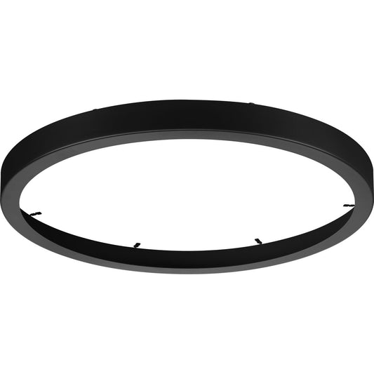 PROGRESS LIGHTING P860051-031 Black Everlume Collection Black 14" Edgelit Round Trim Ring