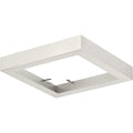 PROGRESS LIGHTING P860053-009 Brushed Nickel Everlume Collection Brushed Nickel 7" Edgelit Square Trim Ring