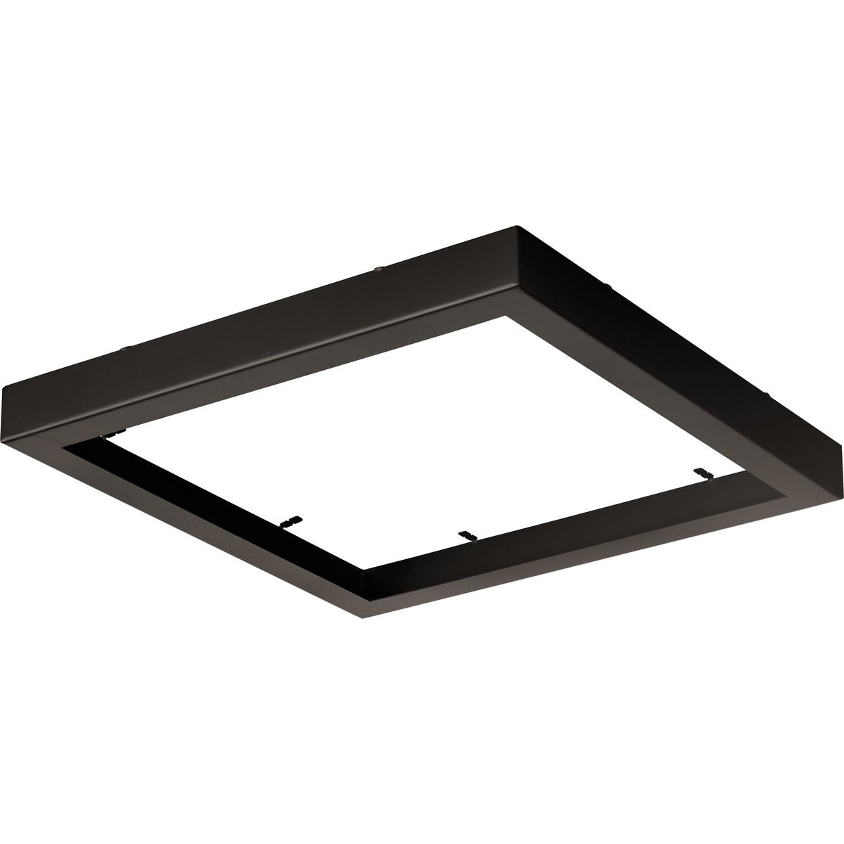 PROGRESS LIGHTING P860054-020 Antique Bronze Everlume Collection Antique Bronze 11" Edgelit Square Trim Ring