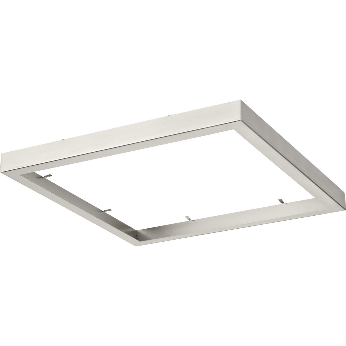 PROGRESS LIGHTING P860055-009 Brushed Nickel Everlume Collection Brushed Nickel 14" Square Trim Ring