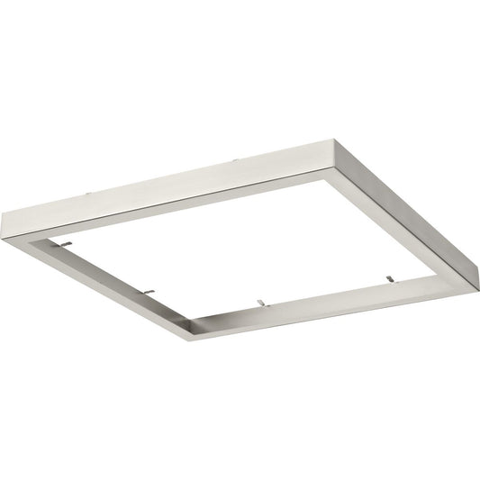 PROGRESS LIGHTING P860055-009 Brushed Nickel Everlume Collection Brushed Nickel 14" Square Trim Ring