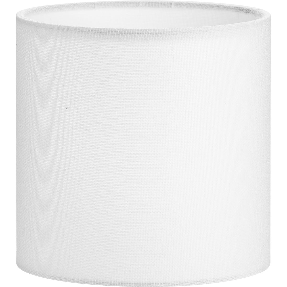 PROGRESS LIGHTING P860059-000 No Finish Elara Collection White Linen Accessory Drum Shade